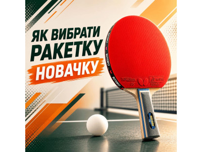 Як вибрати ракетку для настільного тенісу новачку