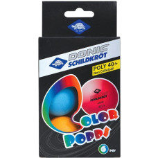 М'ячі для настільного тенісу Donic Color Popps Poly 40+