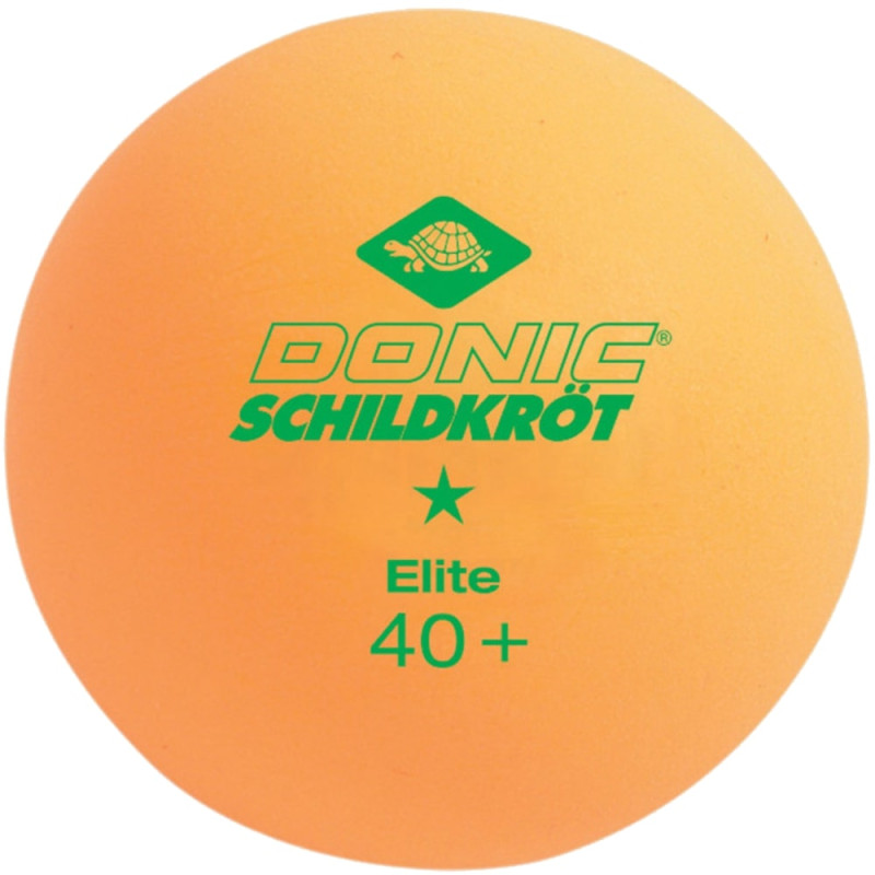 М'ячі для настільного тенісу Donic Elite 1* 40+ Orange 3 pcs