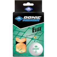 М'ячі для настільного тенісу Donic Elite 1* 40+ Orange 6 pcs