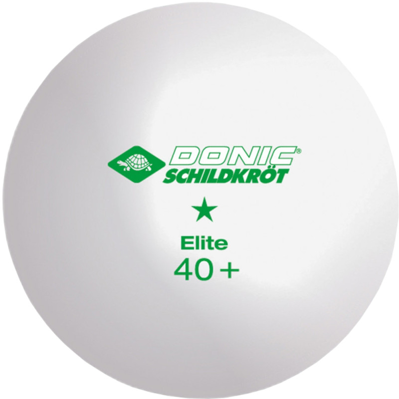 М'ячі для настільного тенісу Donic Elite 1* 40+ White 3 pcs