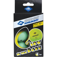 М'ячі для настільного тенісу Donic Glow In The Dark Poly 40+