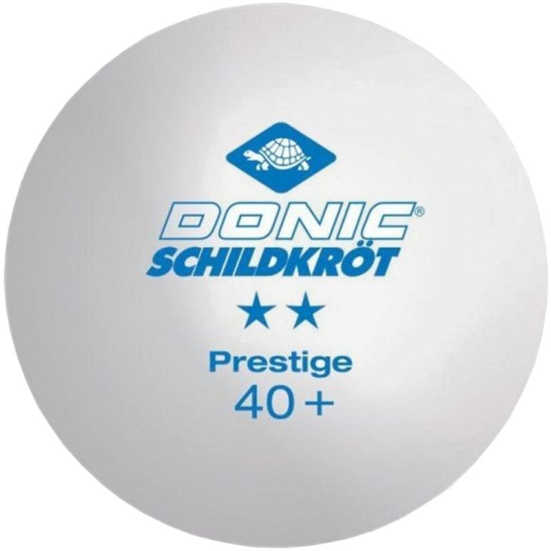 М'ячі для настільного тенісу Donic Prestige 2* 40+ White 3 pcs