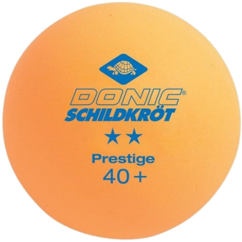 М'ячі для настільного тенісу Donic Prestige 2* 40+ Orange 3 pcs